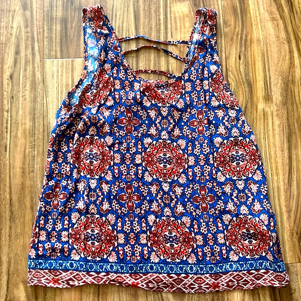 Summer Lightweight Floral Tank